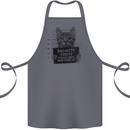 Bad Kitty New York City Police Dept. Cotton Apron 100% Organic Steel