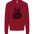 Bad Kitty New York City Police Dept. Kids Sweatshirt Jumper Red