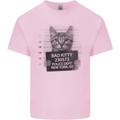 Bad Kitty New York City Police Dept. Kids T-Shirt Childrens Light Pink