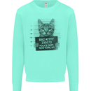 Bad Kitty New York City Police Dept. Mens Sweatshirt Jumper Peppermint