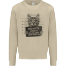 Bad Kitty New York City Police Dept. Mens Sweatshirt Jumper Sand
