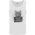Bad Kitty New York City Police Dept. Mens Vest Tank Top White