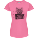Bad Kitty New York City Police Dept. Womens Petite Cut T-Shirt Azalea