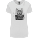 Bad Kitty New York City Police Dept. Womens Wider Cut T-Shirt White
