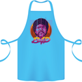 Bad Mother F#%ker Funny Offensive Movie Cotton Apron 100% Organic Turquoise