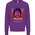 Bad Mother F#%ker Funny Offensive Movie Kids Sweatshirt Jumper Purple