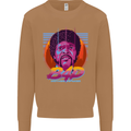 Bad Mother F#%ker Funny Offensive Movie Mens Sweatshirt Jumper Caramel Latte