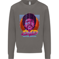 Bad Mother F#%ker Funny Offensive Movie Mens Sweatshirt Jumper Charcoal