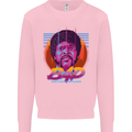 Bad Mother F#%ker Funny Offensive Movie Mens Sweatshirt Jumper Light Pink