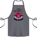 Bad Santa Claus Funny Skull Beer Alcohol Cotton Apron 100% Organic Steel