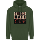 Bad Wifi Low Battery Lag Gaming Gamer Phone Childrens Kids Hoodie Forest Green