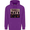 Bad Wifi Low Battery Lag Gaming Gamer Phone Childrens Kids Hoodie Purple