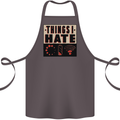 Bad Wifi Low Battery Lag Gaming Gamer Phone Cotton Apron 100% Organic Dark Grey