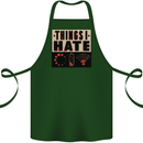 Bad Wifi Low Battery Lag Gaming Gamer Phone Cotton Apron 100% Organic Forest Green