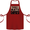 Bad Wifi Low Battery Lag Gaming Gamer Phone Cotton Apron 100% Organic Maroon