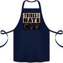 Bad Wifi Low Battery Lag Gaming Gamer Phone Cotton Apron 100% Organic Navy Blue