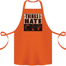 Bad Wifi Low Battery Lag Gaming Gamer Phone Cotton Apron 100% Organic Orange