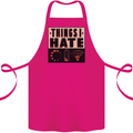 Bad Wifi Low Battery Lag Gaming Gamer Phone Cotton Apron 100% Organic Pink