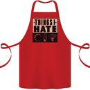 Bad Wifi Low Battery Lag Gaming Gamer Phone Cotton Apron 100% Organic Red