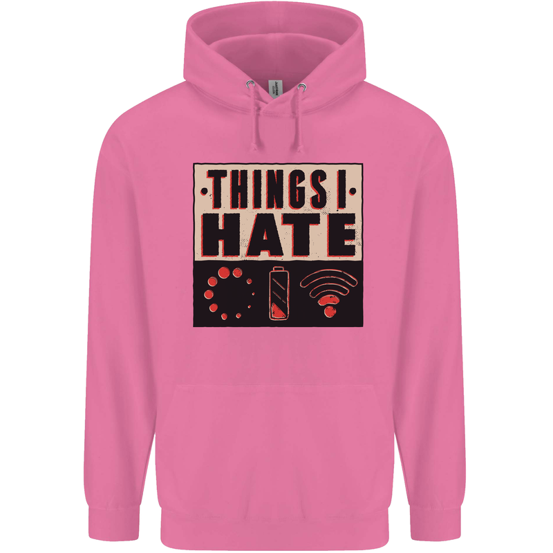 Bad Wifi Low Battery Lag Gaming Gamer Phone Mens 80% Cotton Hoodie Azelea
