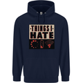 Bad Wifi Low Battery Lag Gaming Gamer Phone Mens 80% Cotton Hoodie Navy Blue