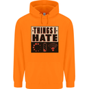 Bad Wifi Low Battery Lag Gaming Gamer Phone Mens 80% Cotton Hoodie Orange