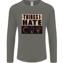 Bad Wifi Low Battery Lag Gaming Gamer Phone Mens Long Sleeve T-Shirt Charcoal