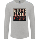 Bad Wifi Low Battery Lag Gaming Gamer Phone Mens Long Sleeve T-Shirt Sports Grey