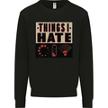Bad Wifi Low Battery Lag Gaming Gamer Phone Mens Sweatshirt Jumper Black