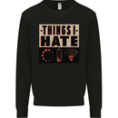 Bad Wifi Low Battery Lag Gaming Gamer Phone Mens Sweatshirt Jumper Black