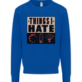 Bad Wifi Low Battery Lag Gaming Gamer Phone Mens Sweatshirt Jumper Royal Blue
