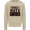 Bad Wifi Low Battery Lag Gaming Gamer Phone Mens Sweatshirt Jumper Sand