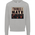 Bad Wifi Low Battery Lag Gaming Gamer Phone Mens Sweatshirt Jumper Sports Grey