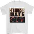 Bad Wifi Low Battery Lag Gaming Gamer Phone Mens T-Shirt Cotton Gildan White