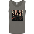 Bad Wifi Low Battery Lag Gaming Gamer Phone Mens Vest Tank Top Charcoal
