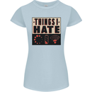 Bad Wifi Low Battery Lag Gaming Gamer Phone Womens Petite Cut T-Shirt Light Blue