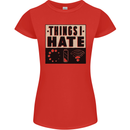 Bad Wifi Low Battery Lag Gaming Gamer Phone Womens Petite Cut T-Shirt Red