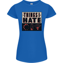 Bad Wifi Low Battery Lag Gaming Gamer Phone Womens Petite Cut T-Shirt Royal Blue