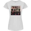 Bad Wifi Low Battery Lag Gaming Gamer Phone Womens Petite Cut T-Shirt White