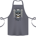 Bad to the Bone Biker Skull Angel Motorbike Cotton Apron 100% Organic Steel