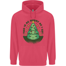 Bah Humbug Christmas Tree Funny Childrens Kids Hoodie Heliconia
