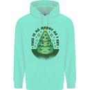 Bah Humbug Christmas Tree Funny Childrens Kids Hoodie Peppermint