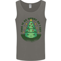 Bah Humbug Christmas Tree Funny Mens Vest Tank Top Charcoal