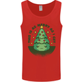 Bah Humbug Christmas Tree Funny Mens Vest Tank Top Red