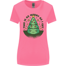Bah Humbug Christmas Tree Funny Womens Wider Cut T-Shirt Azalea
