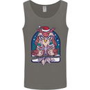 Bah Humbug Grumpy Christmas Owls Mens Vest Tank Top Charcoal