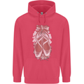 Ballerina Shoes Ballet Dancing Childrens Kids Hoodie Heliconia