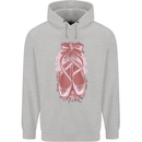 Ballerina Shoes Ballet Dancing Childrens Kids Hoodie Sports Grey
