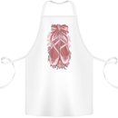 Ballerina Shoes Ballet Dancing Cotton Apron 100% Organic White