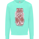 Ballerina Shoes Ballet Dancing Kids Sweatshirt Jumper Peppermint